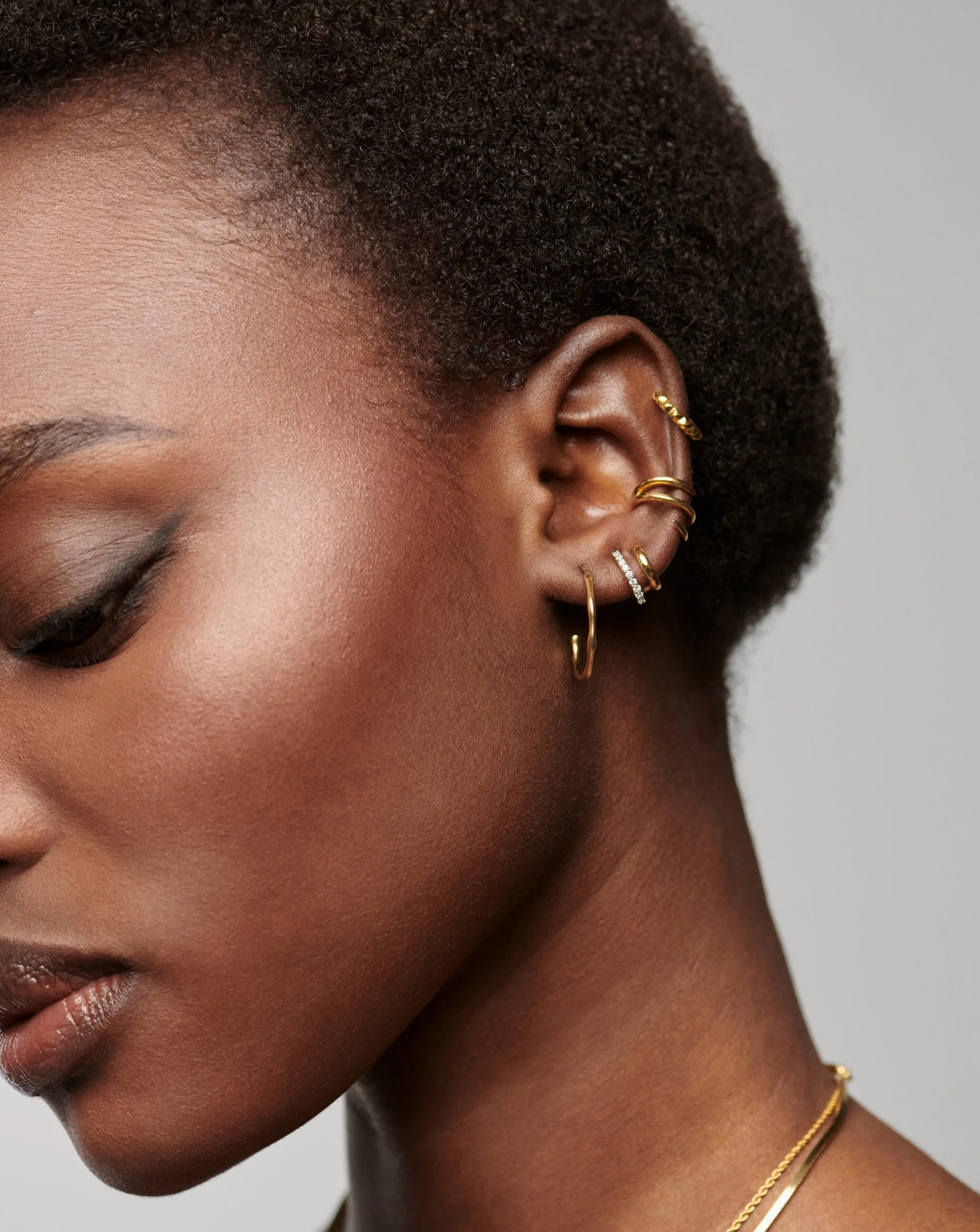 Pyramid Ear Cuff