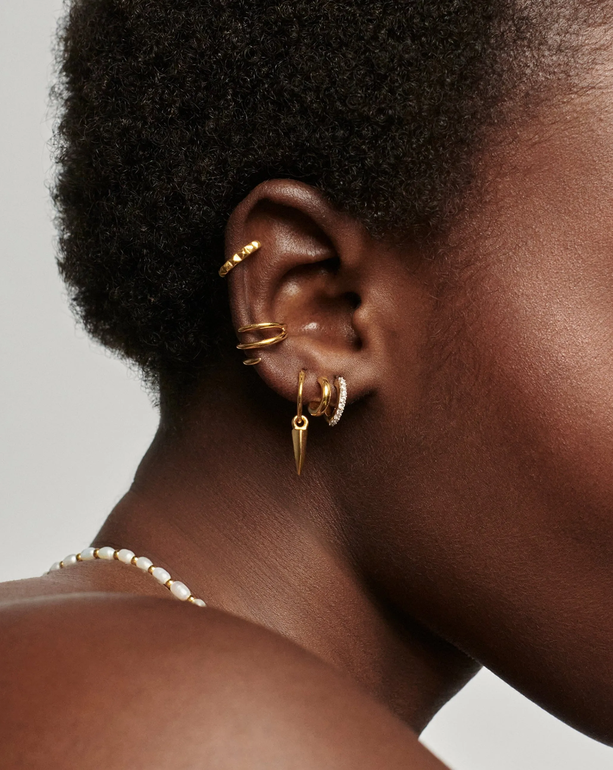 Pyramid Ear Cuff