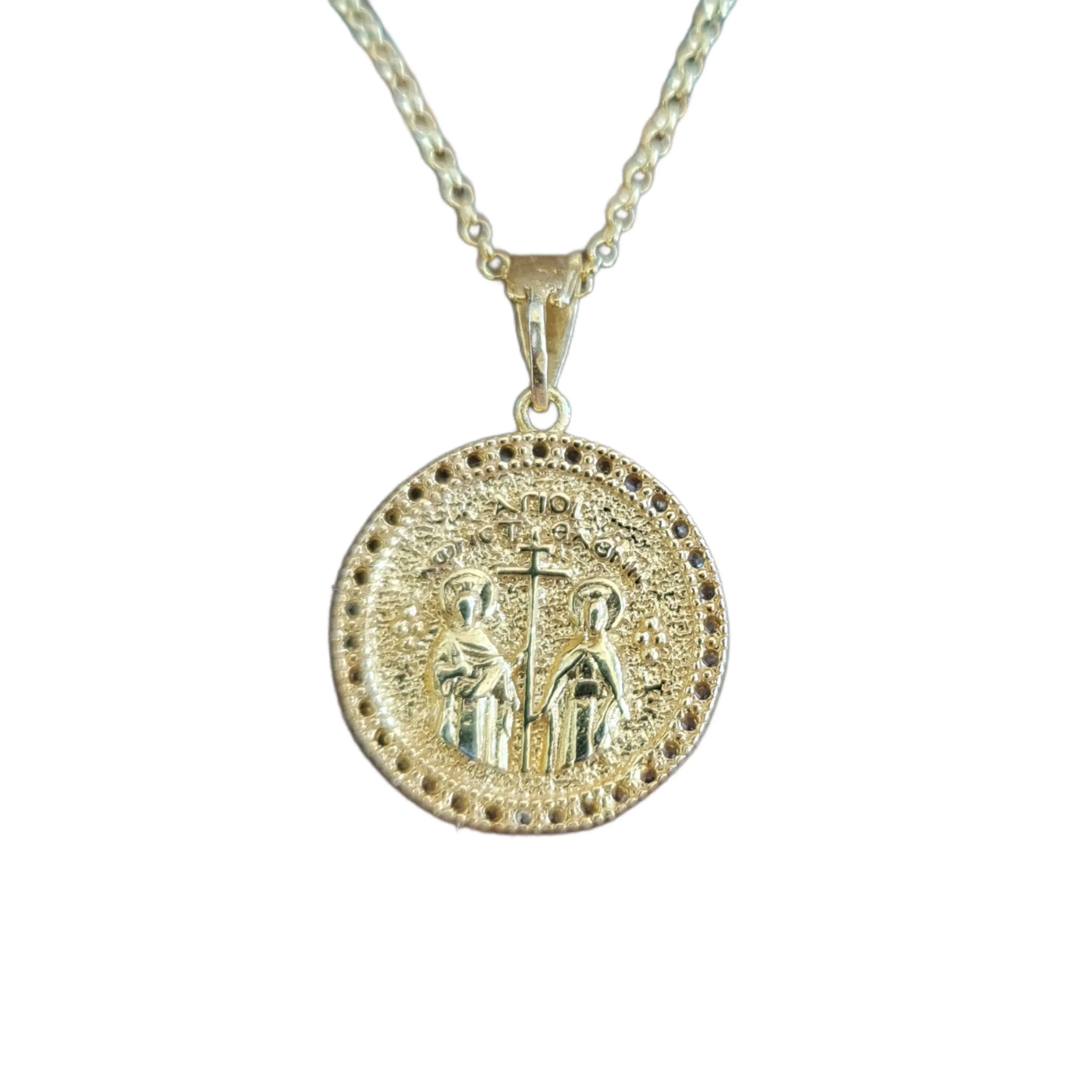 Symi Cross necklace Gold