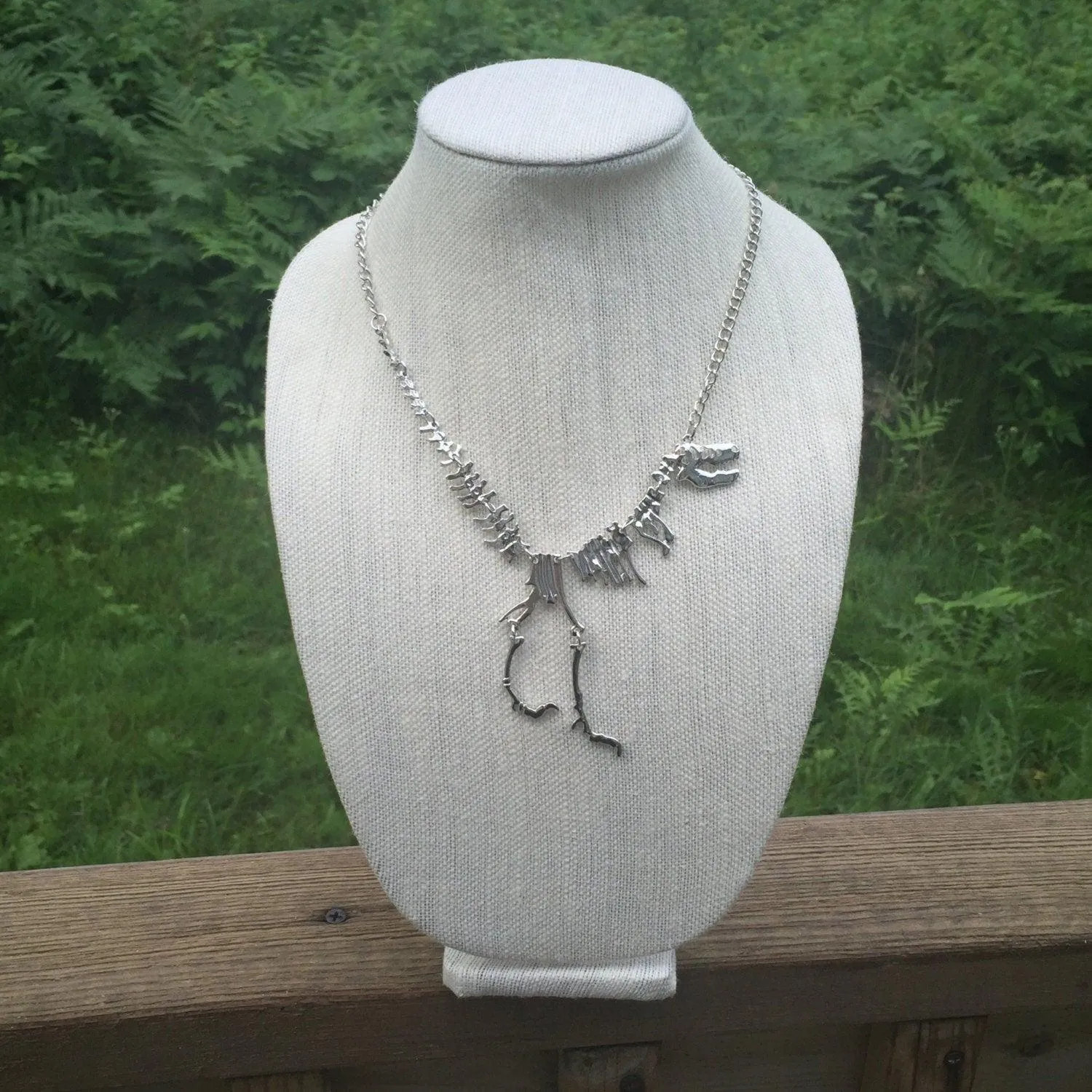 T-Rex Dinosaur Bones Necklace