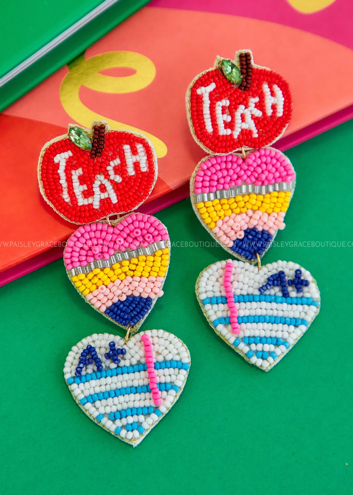 Teacher Beaded Earrings