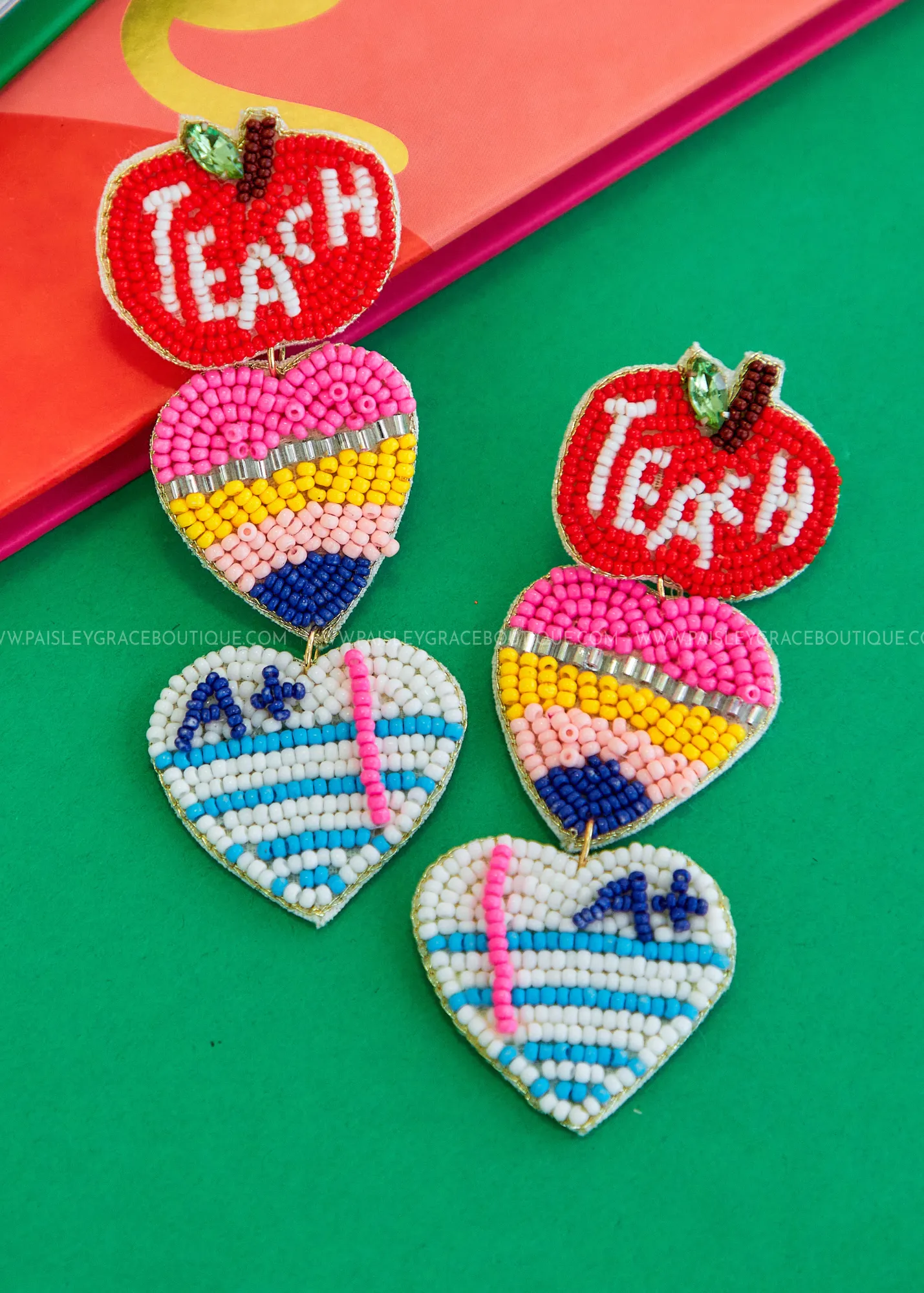 Teacher Beaded Earrings