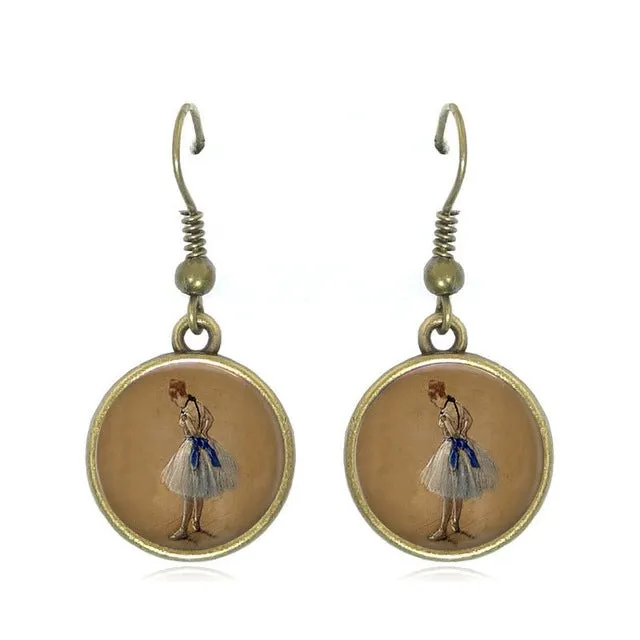 The Degas Ballerina Drop Earrings