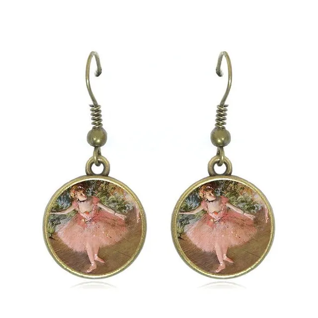 The Degas Ballerina Drop Earrings