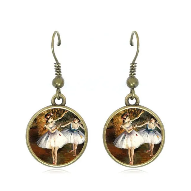 The Degas Ballerina Drop Earrings