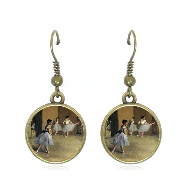 The Degas Ballerina Drop Earrings