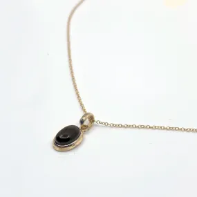 Umbra Oval Oynx Pendant Necklace