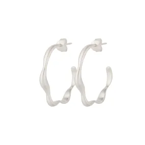 Vama | Audrey Earrings | Metal-Sterling Silver | Finish-Matt