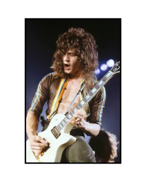 Van Halen's Eddie Van Halen (1978) Photo Print