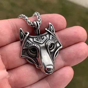 Viking Wolf - Stainless Steel