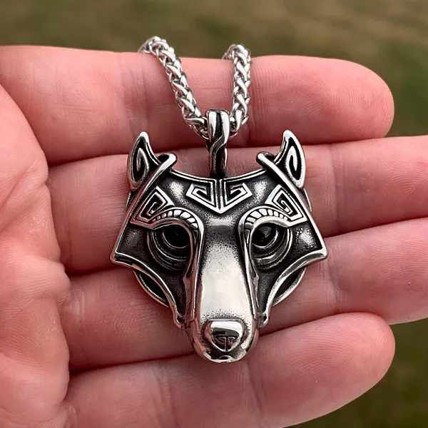 Viking Wolf - Stainless Steel