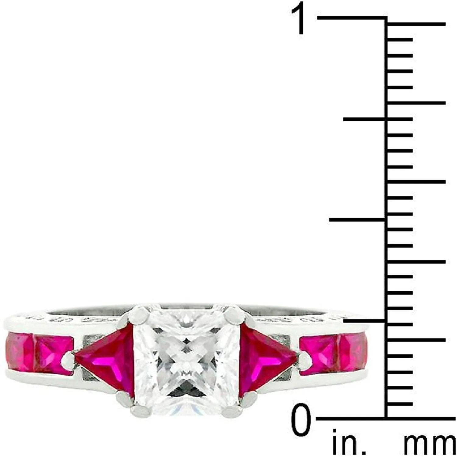 WildKlass Ruby Red Regal Ring