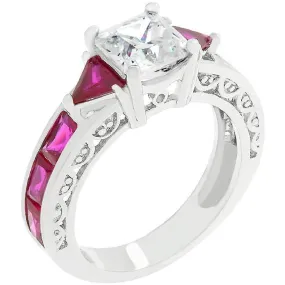 WildKlass Ruby Red Regal Ring